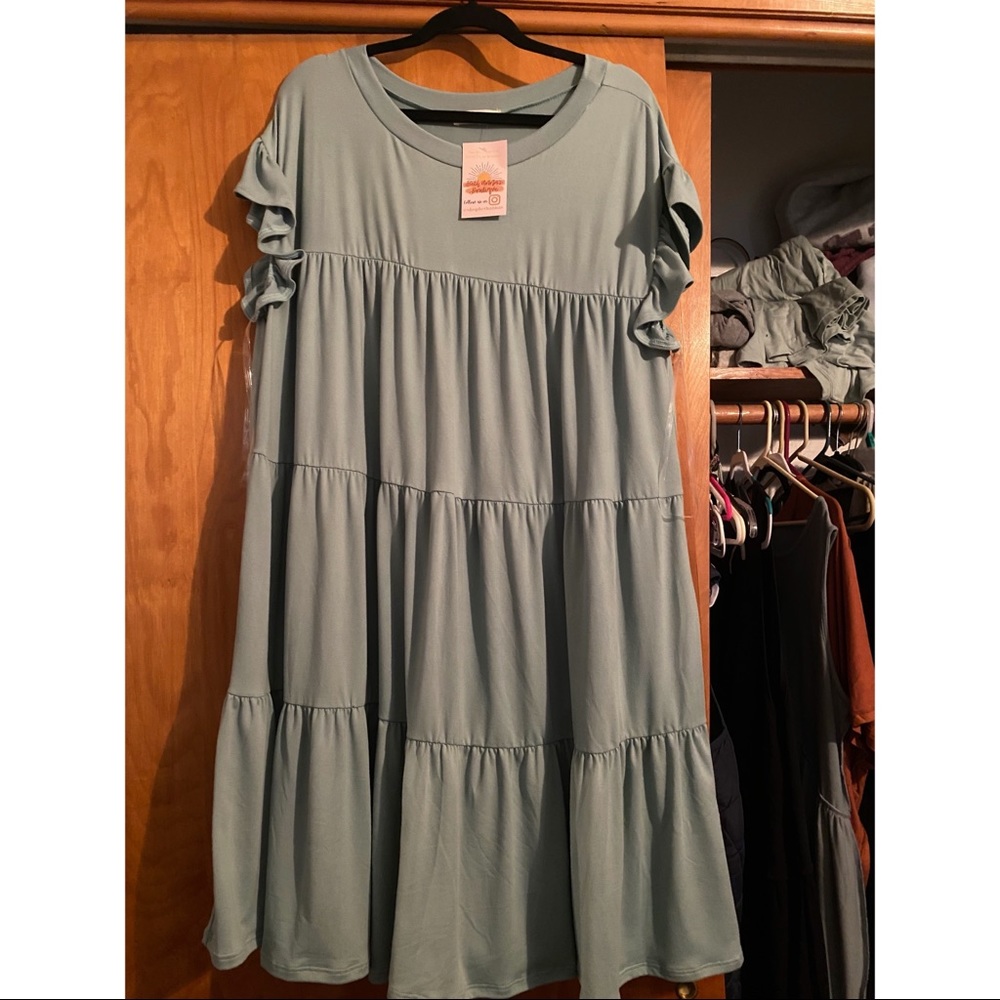 Light blue dress - with tags